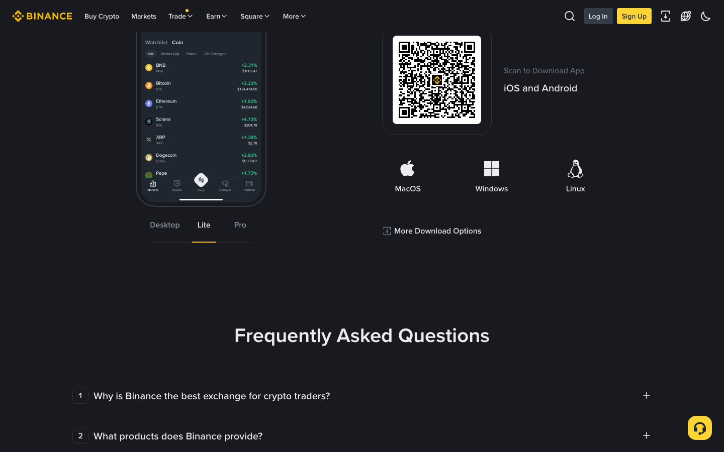 Binance - en — Lite tab