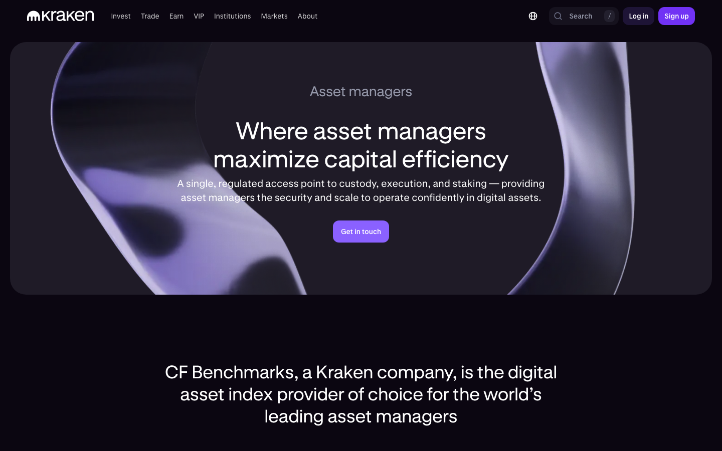 Kraken - Asset managers