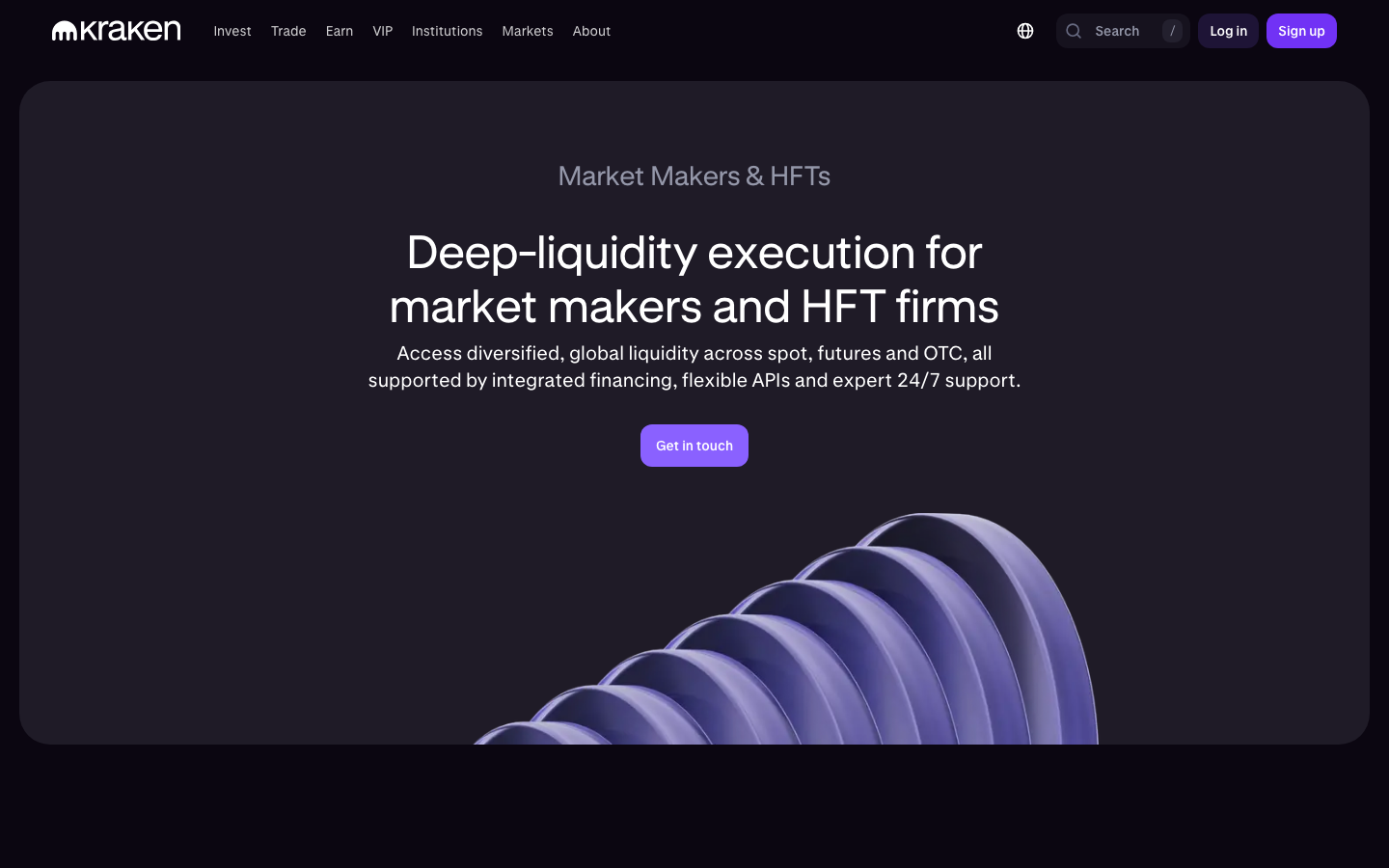 Kraken - Market Makers & HFTs