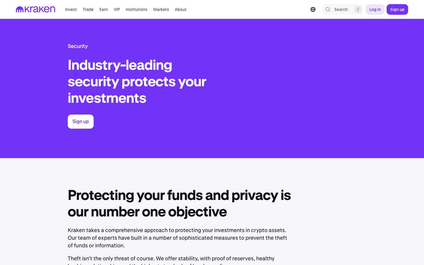 Kraken - Industry-leading Security