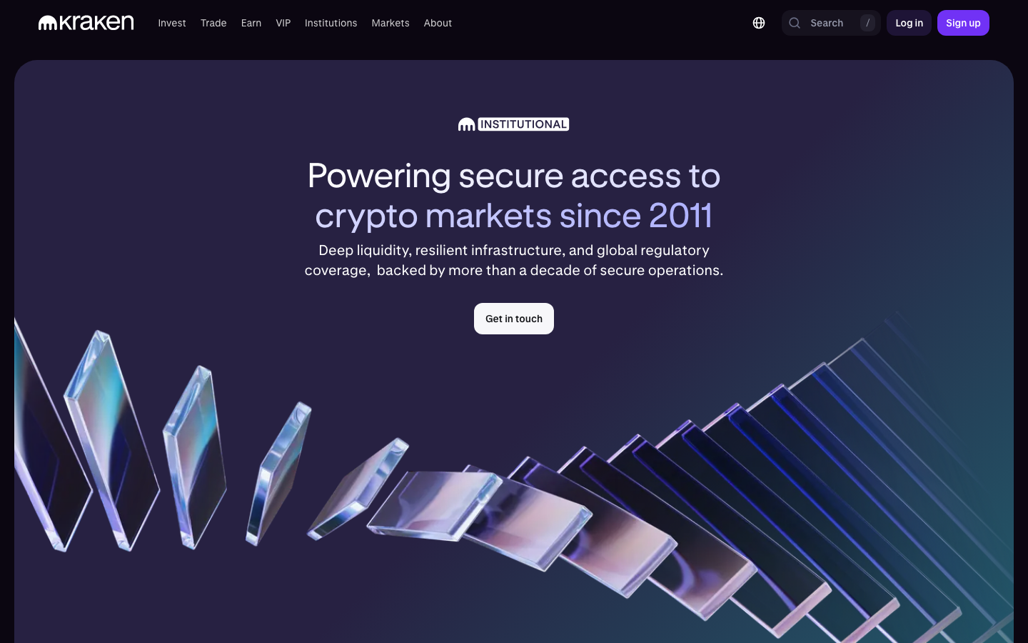 Kraken - Institutions