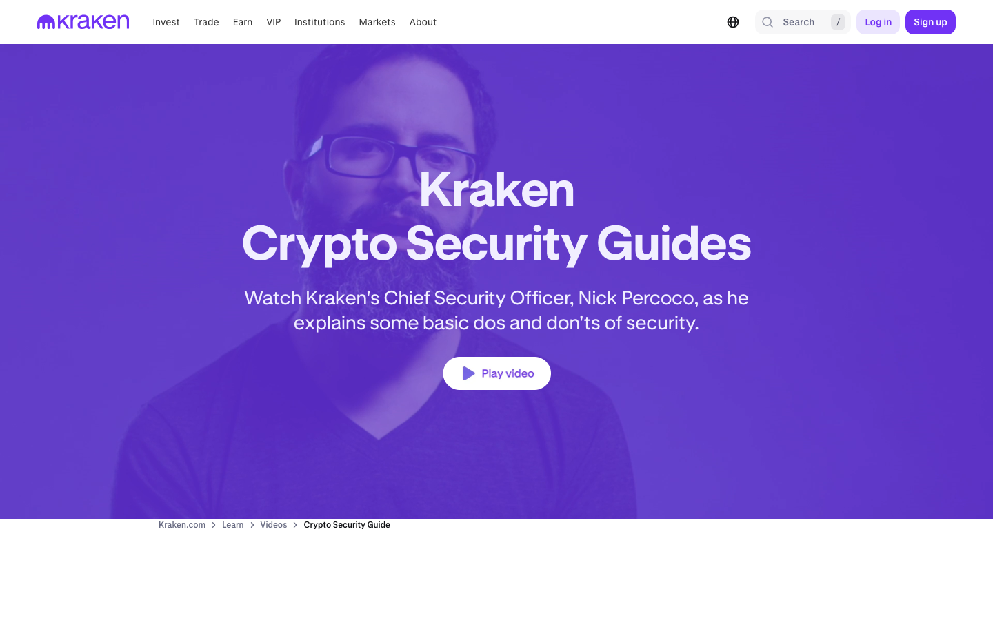 Kraken - Crypto SecurityProtect your funds a