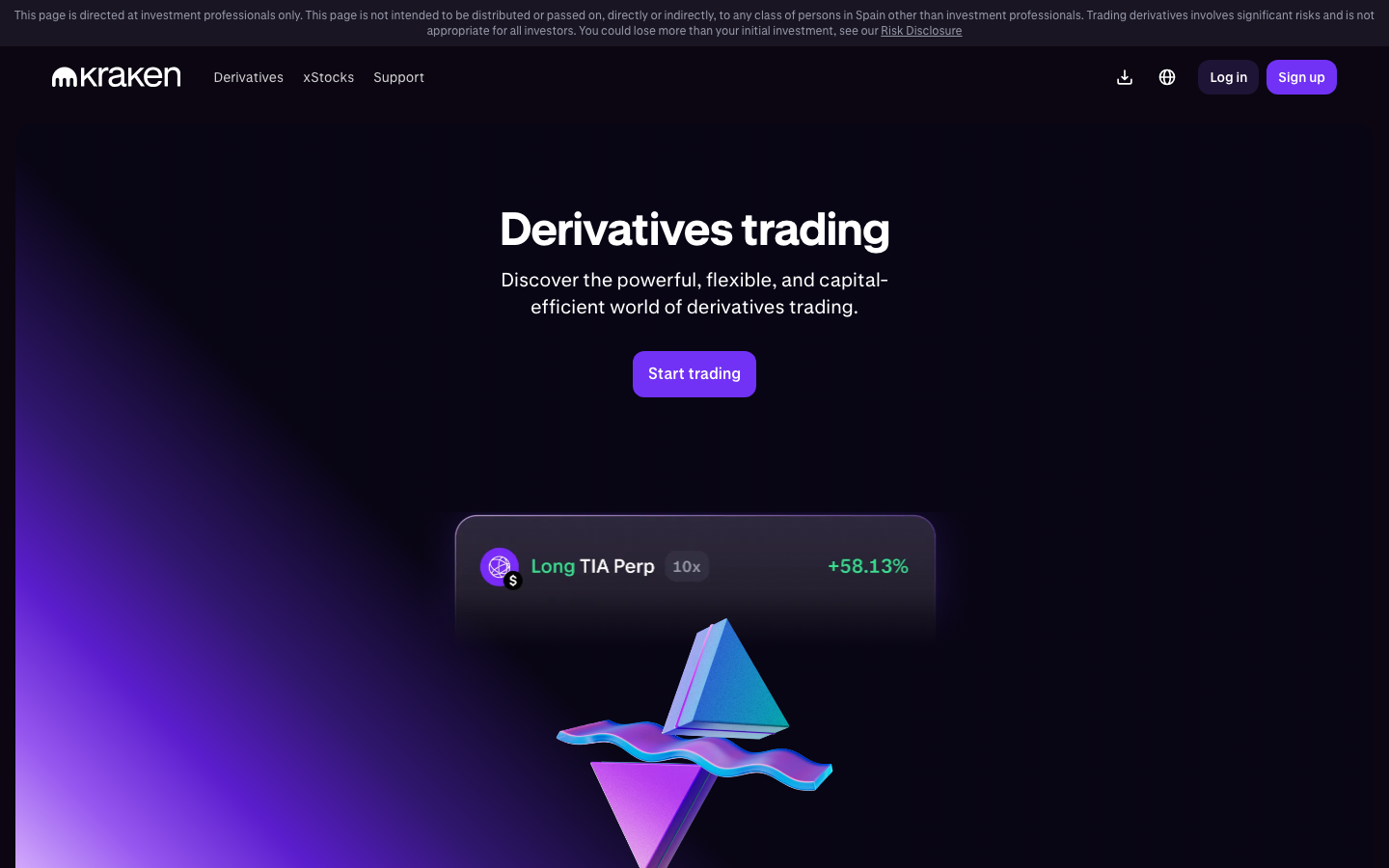 Kraken - Trade FuturesTrade 300+ perpetual fut