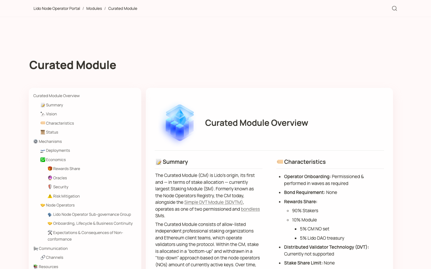 Lido - Curated ModuleJoin as an independent Node Operator