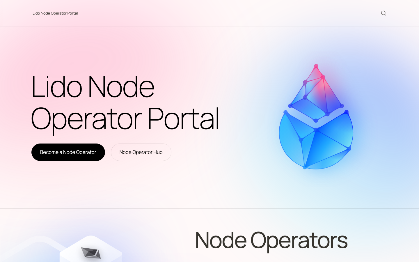 Lido - Node Operator portal
