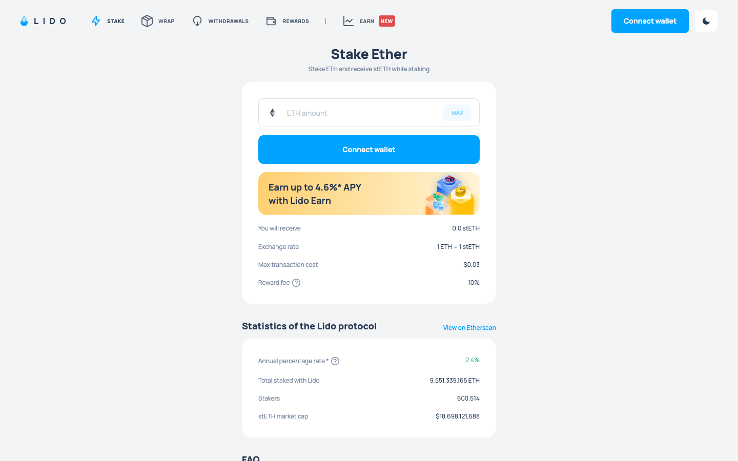 Lido - stETHSecure and liquid ETH staking