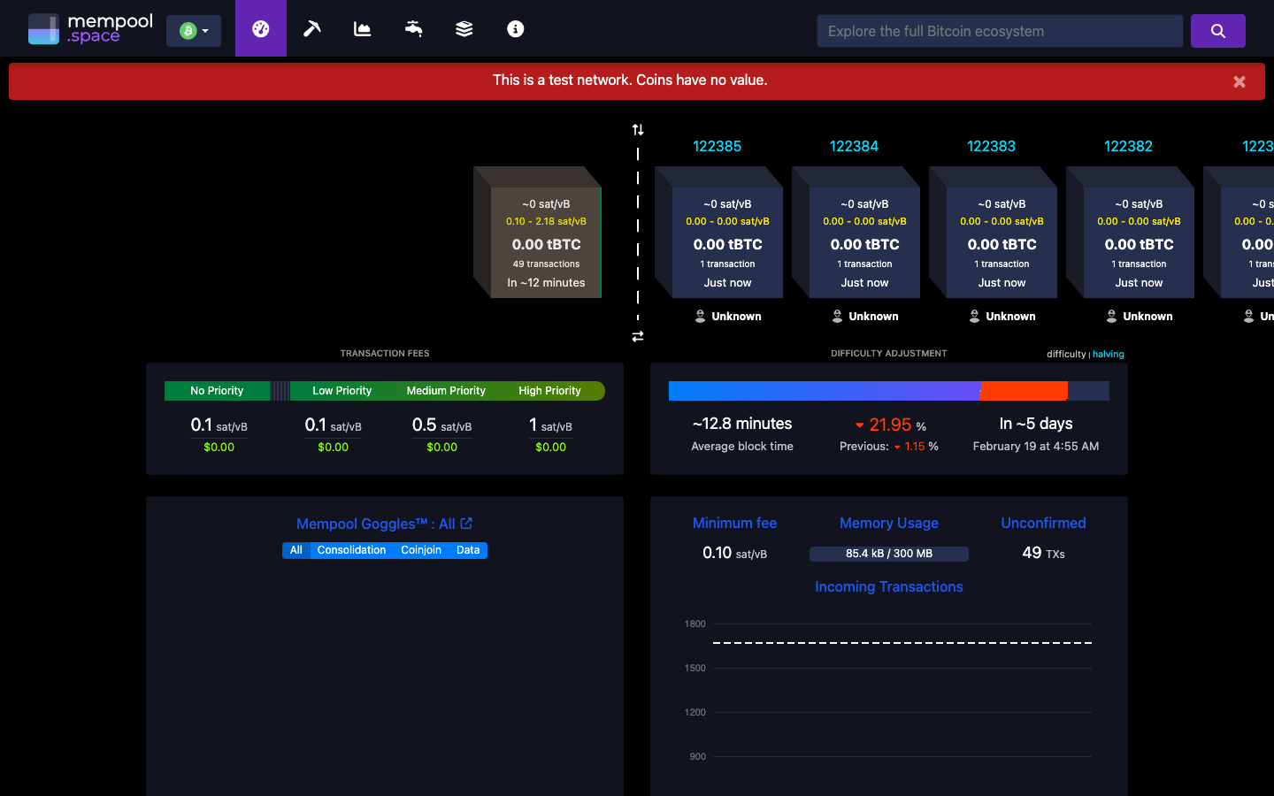 Mempool - Testnet4