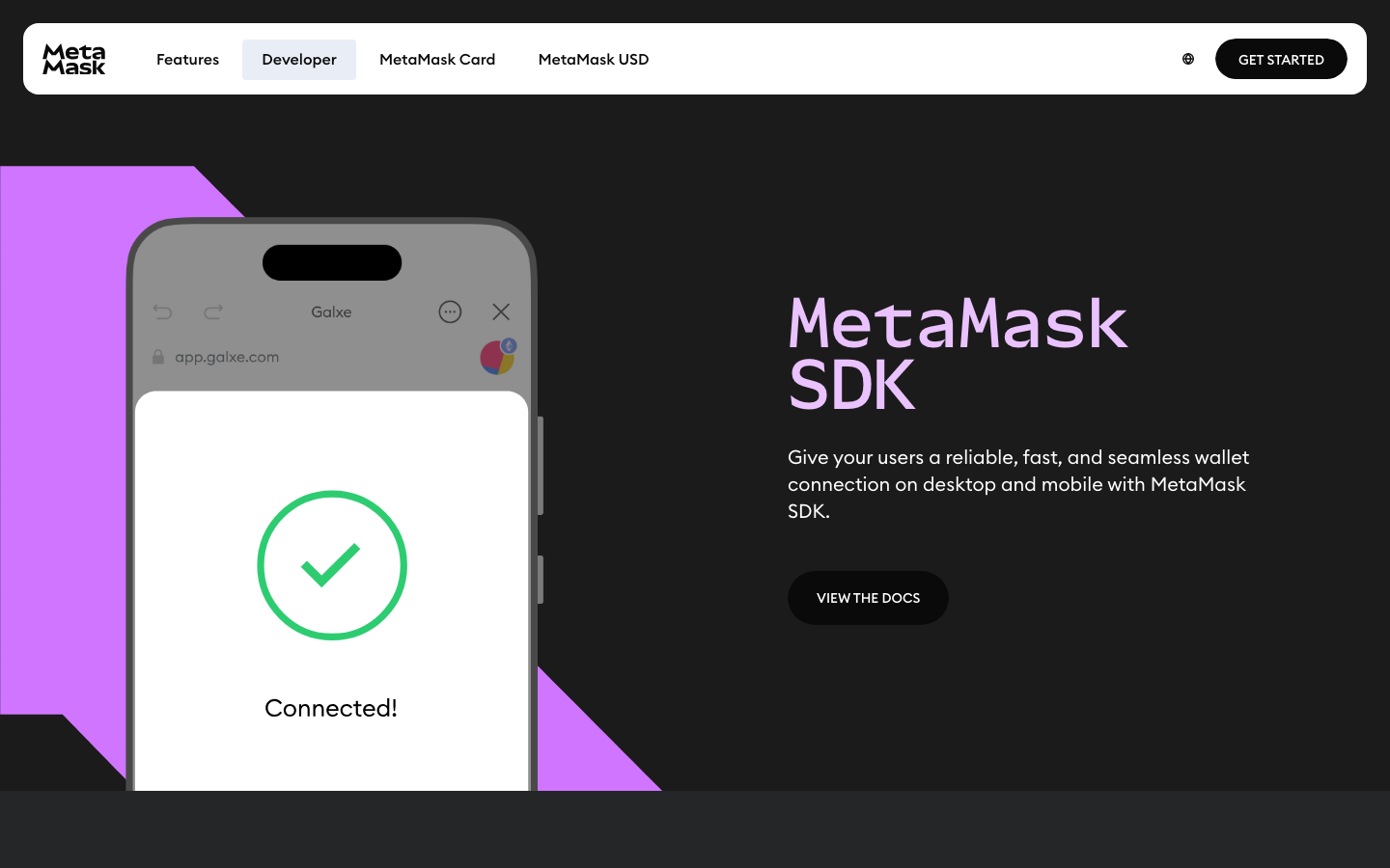 MetaMask - MetaMask SDKIntegrate with MetaMask