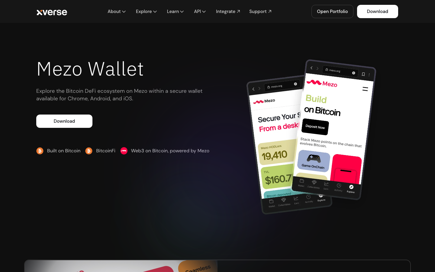 Xverse - Mezo Wallet