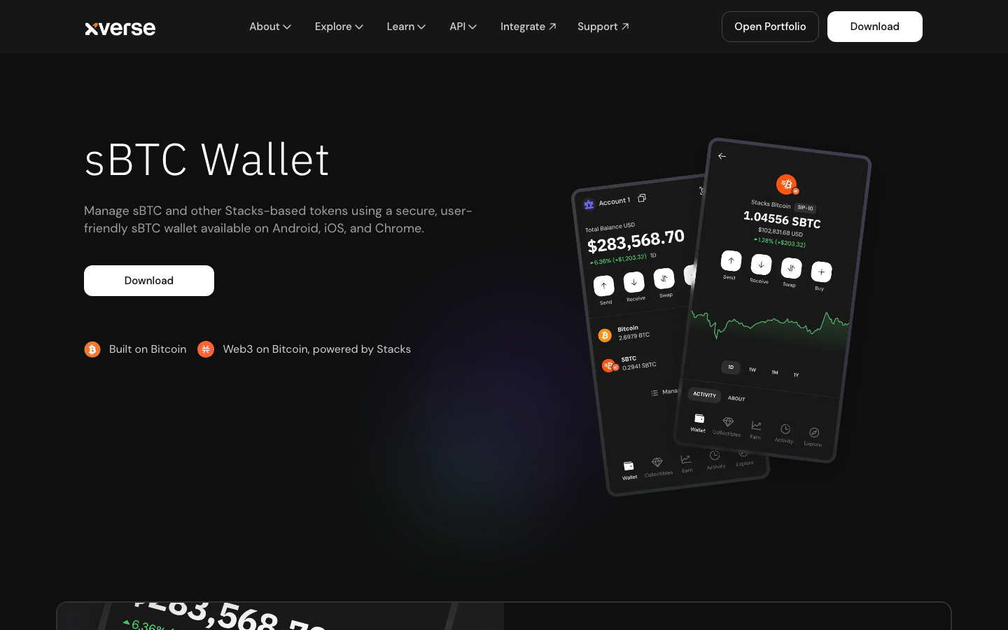 Xverse - sBTC Wallet